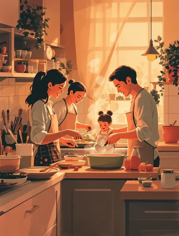 周末的厨房 精东影视家庭电影海报