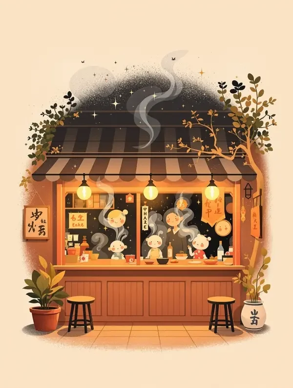 深夜面馆 精东影视温情故事海报